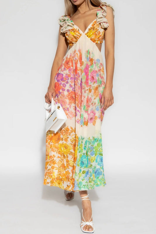 VYVA Summer Dress with Floral Print