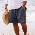 Günther - Breathable linen shorts