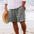 Günther - Breathable linen shorts