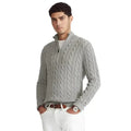Half Zip Sweater - Cable Knit - Long Sleeve - Quarter Zip Jumper - Men's Knitwear