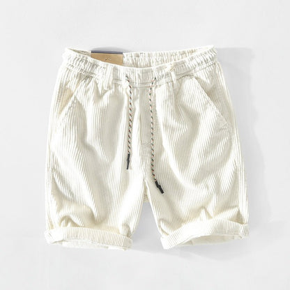 Hector - Corduroy shorts white