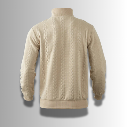 High quality men's sweater made of merino wool