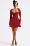 Freesia | Elegant Lace Mini Dress