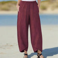 Nicole - Lightweight cotton trouser for women