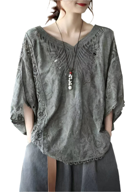 Women's - Effortless Fresh Shirt - Breathable Cotton - Casual Style for All-Day Comfort