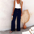 HILLA - Loose high-waisted pants