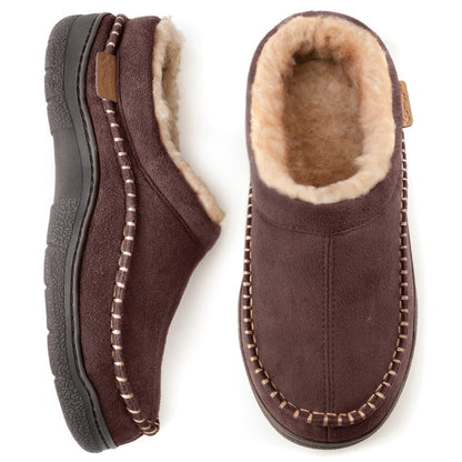 Soft plush slippers