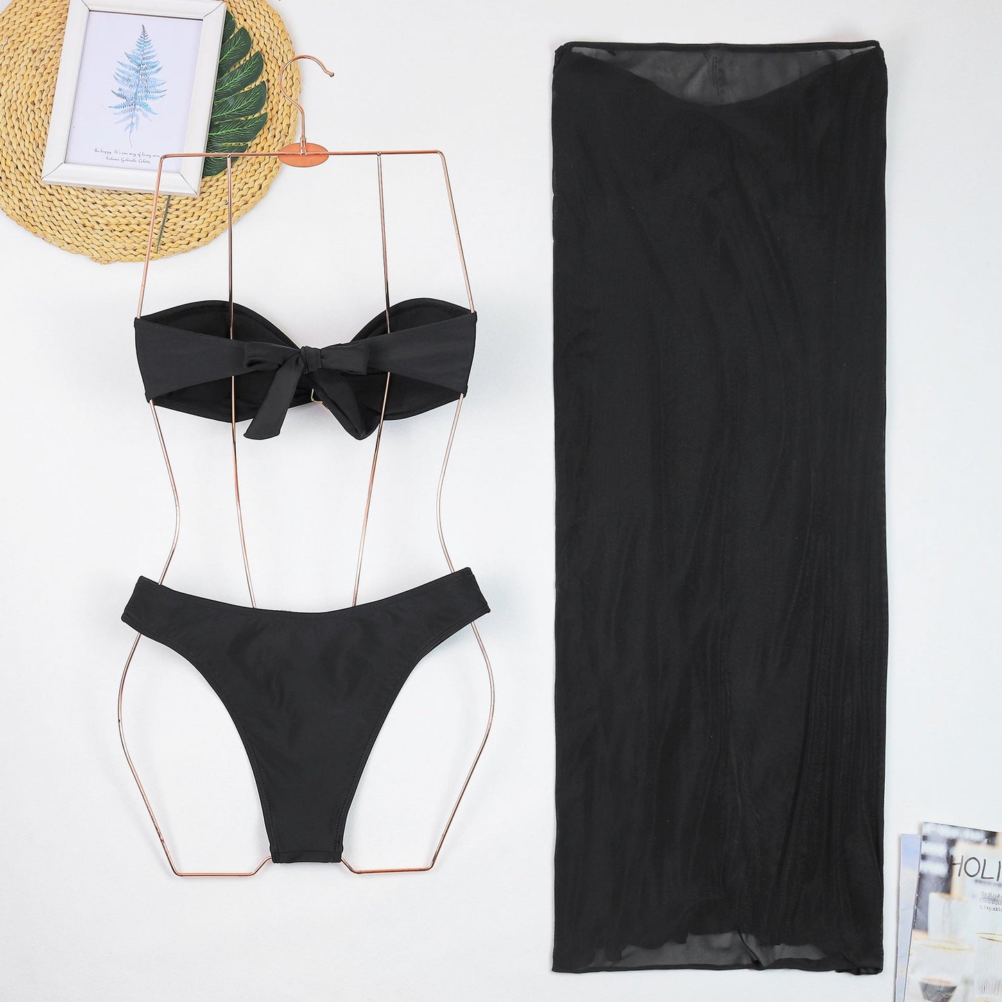 3-Piece Star Swimsuit Set for Beach Holidays