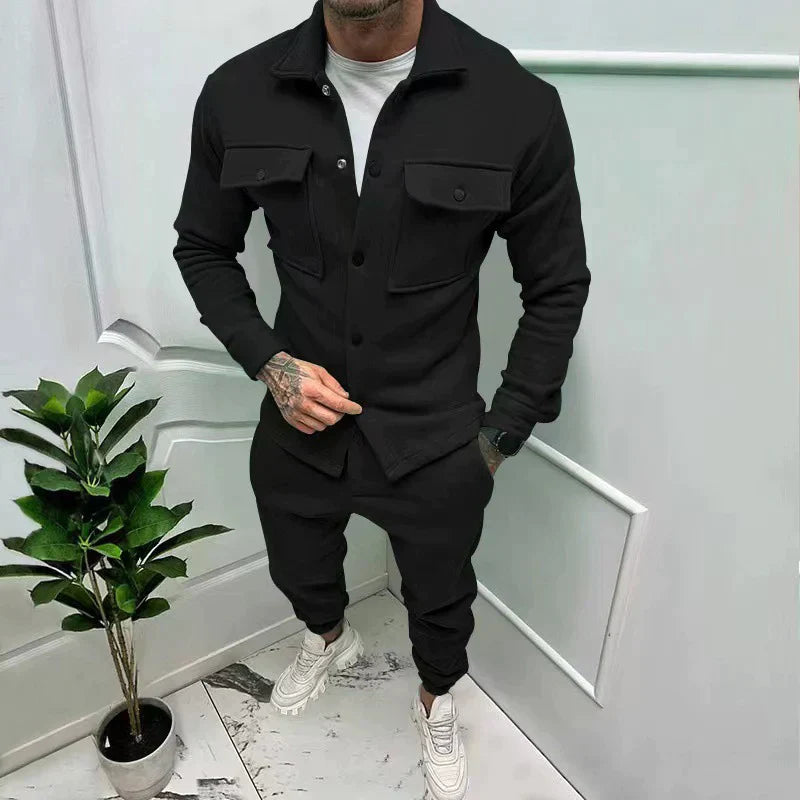 2-piece slim suit for men