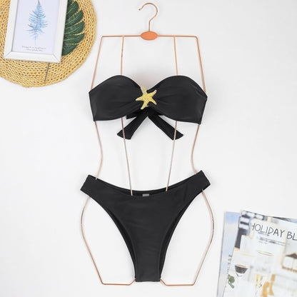 3-Piece Star Swimsuit Set for Beach Holidays