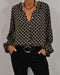 Omara - Ladies blouse with V-neck