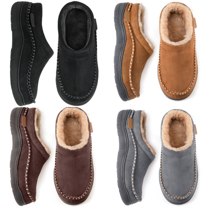 Soft plush slippers