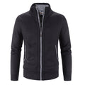Enrich - Knitted fleece jacket in cotton