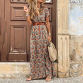 Long boho dress