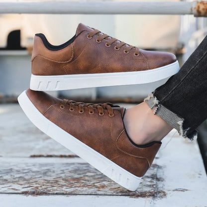 High-quality leather men's shoes in a classic design