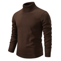 Men's cotton turtleneck sweater - soft and high quality