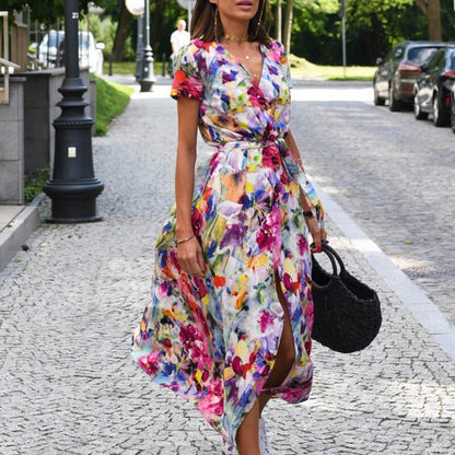 Anna Floral Print Dress Spring/Summer