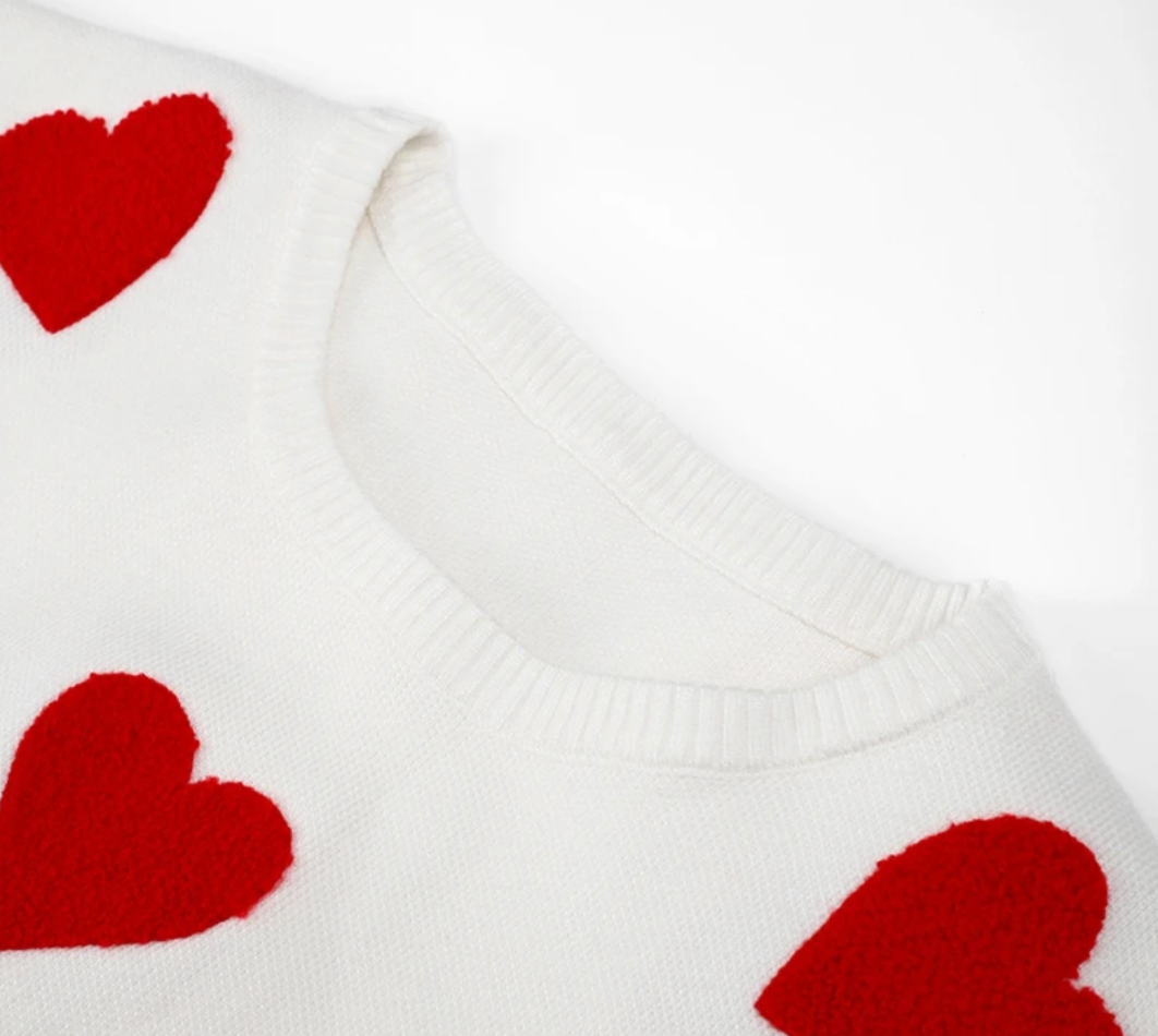 Knitted oversize sweater for women