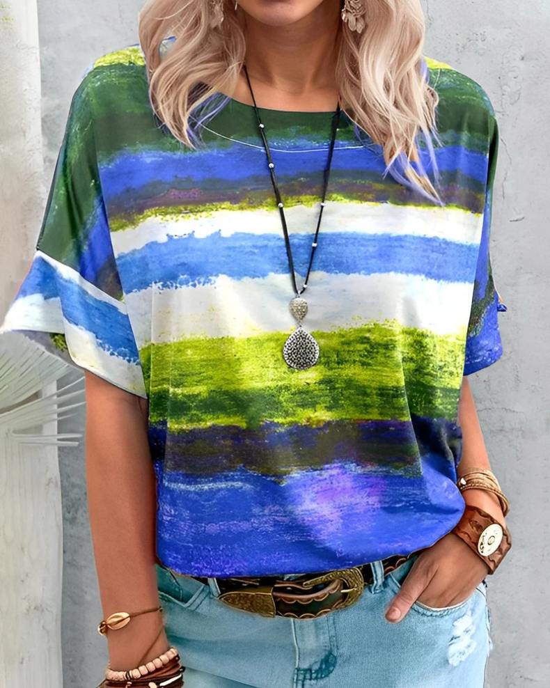 Aina - women's t-shirt round neck basic