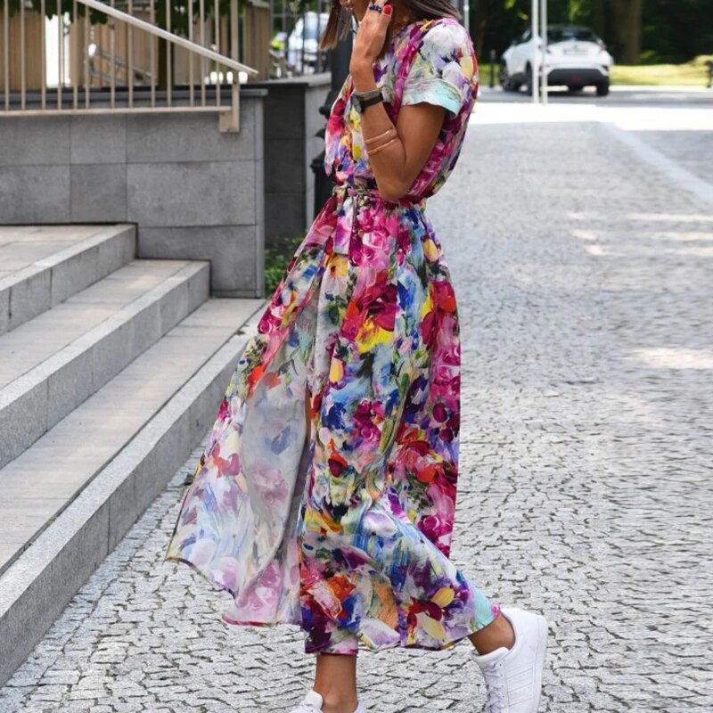 Anna Floral Print Dress Spring/Summer