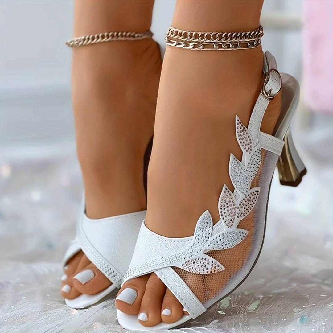 Agata - Elegant sandals with heels