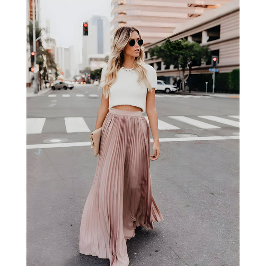 Yasmin - Women's fashion Casual long skirt