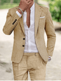 ÉDOUARD｜luxury linen suit for men