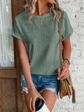 Women's - Elegant T-shirt - Soft Cotton - Stylish Casual Wear for Every Occasion