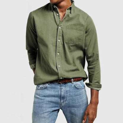 Classic, casual button-down shirt for men | Perfect for all seasons
