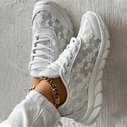 Comfortable orthopedic mesh sneakers
