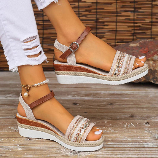 Boho women's stylish summer sandals - Maureen