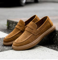 Elias - Classic slip-on loafers with cushioned sole