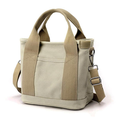 Brinna - Elegant shoulder bag in canvas