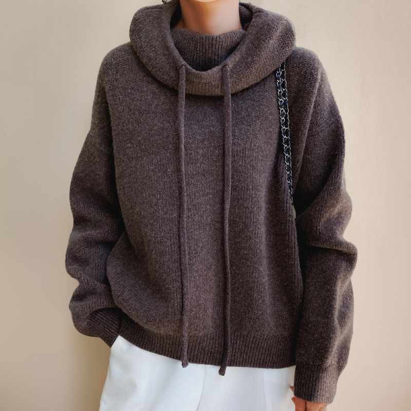 Zoe | Women's wool turtleneck sweater