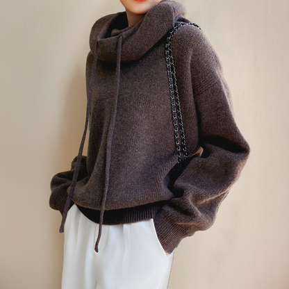 Zoe | Women's wool turtleneck sweater