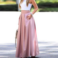 Elegant long summer skirt - Anthea