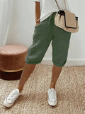 Rosa | Cotton and linen women's shorts