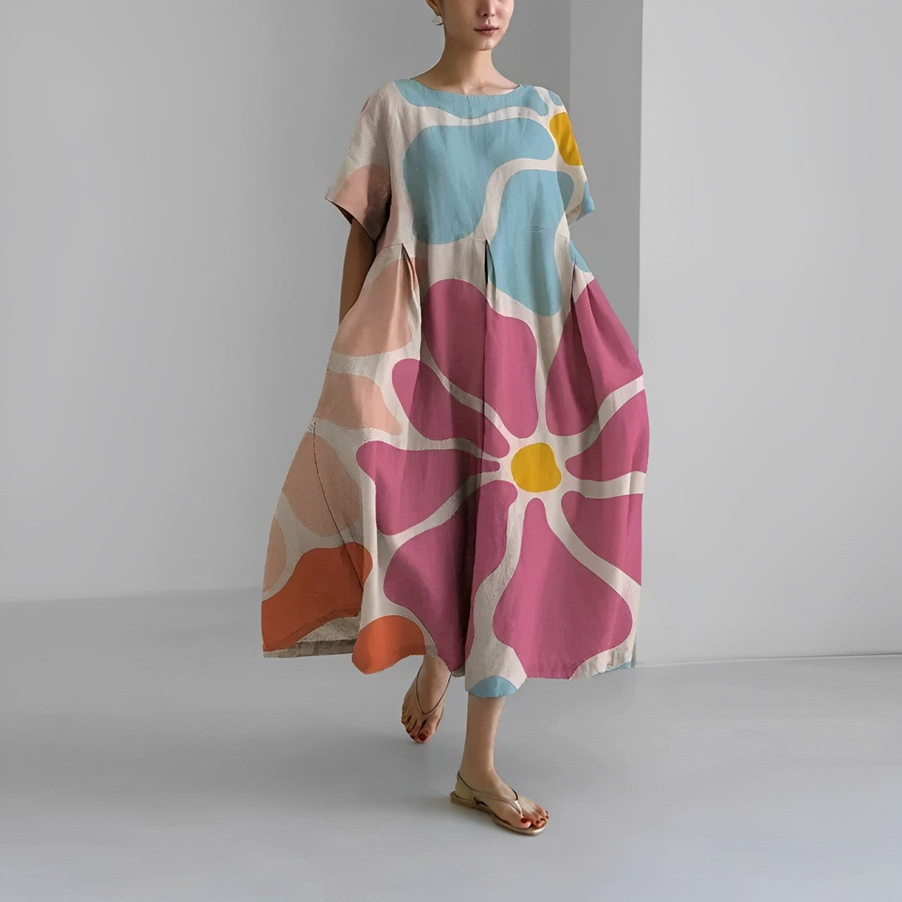 Women's Summer Loose Flowy  Dress | Maxi