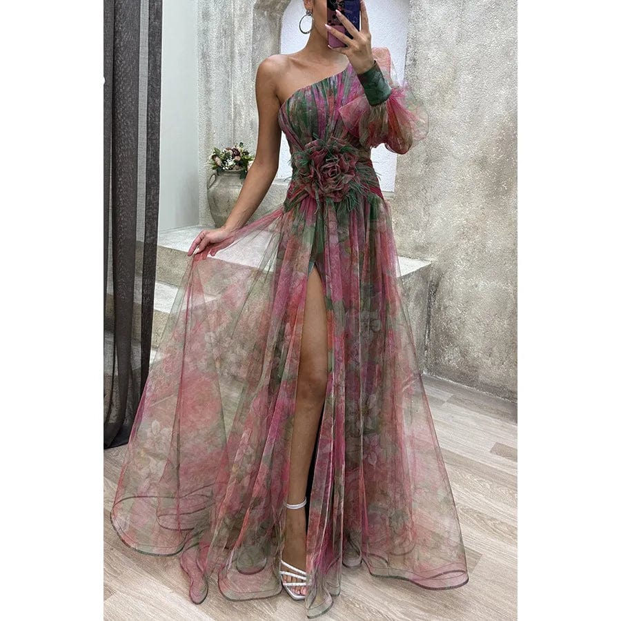Amalia | Elegant Floral Dress