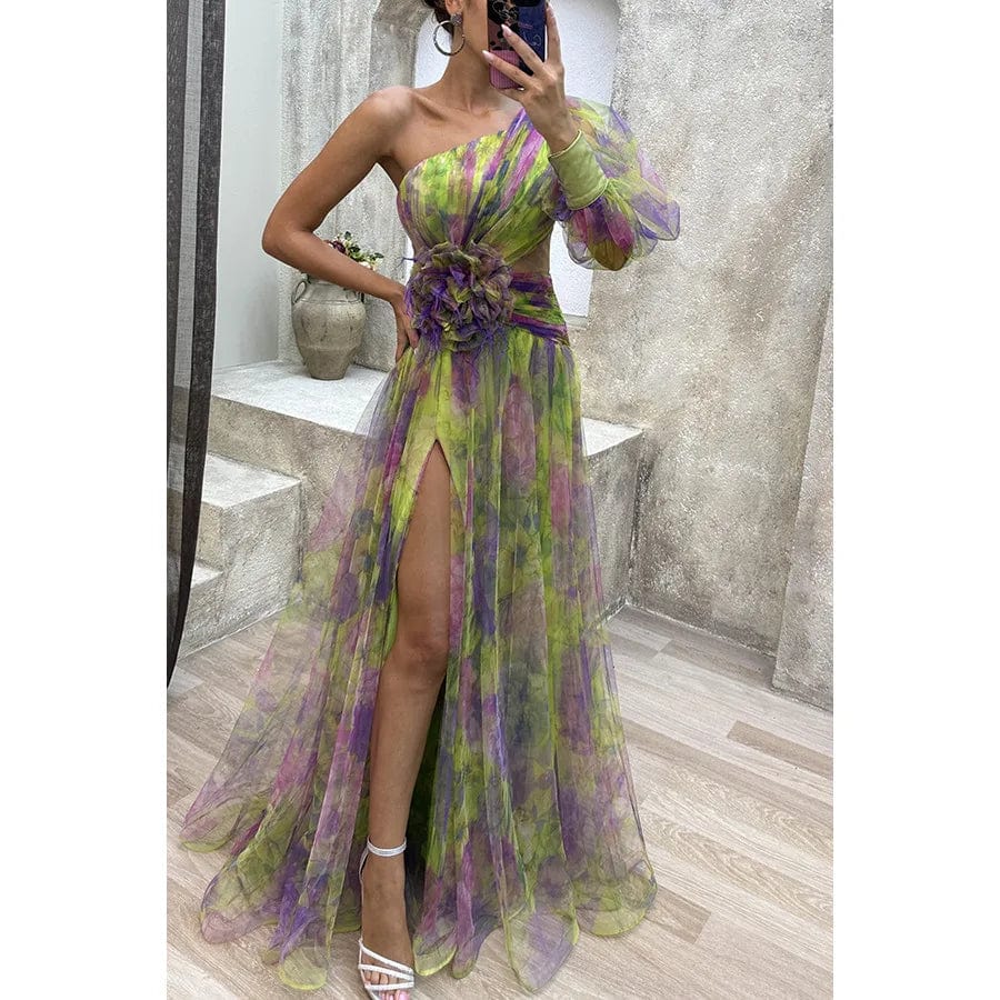 Amalia | Elegant Floral Dress