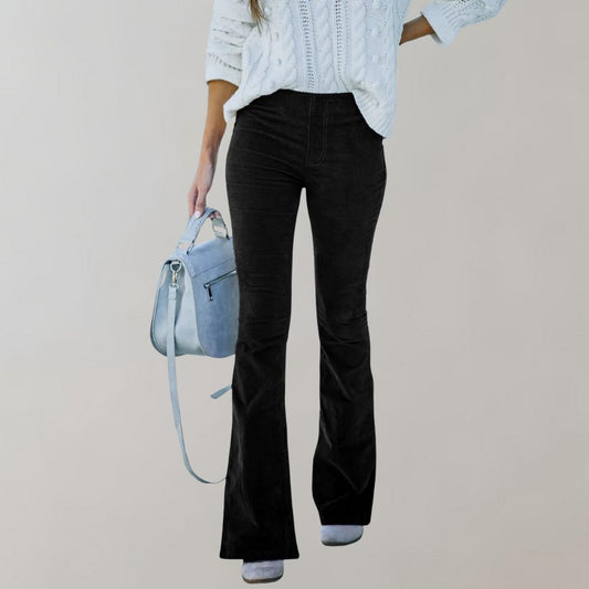 High-Waist Flare Pants