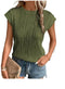 Structured short-sleeved top for women | Ideal for relaxed days