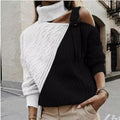 Maroxe | Cut-out sweater with turtleneck