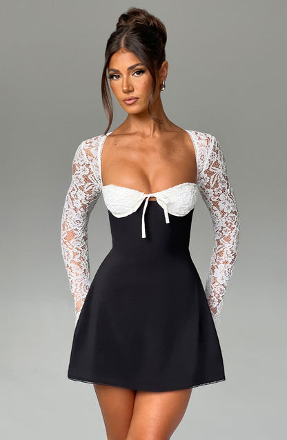 ROSA BLUSH MINI DRESS