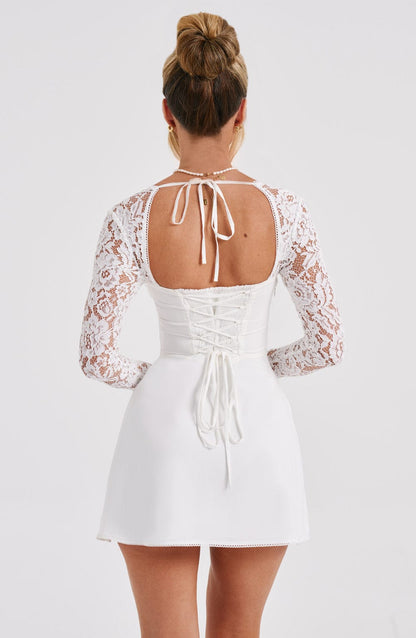 ROSA BLUSH MINI DRESS