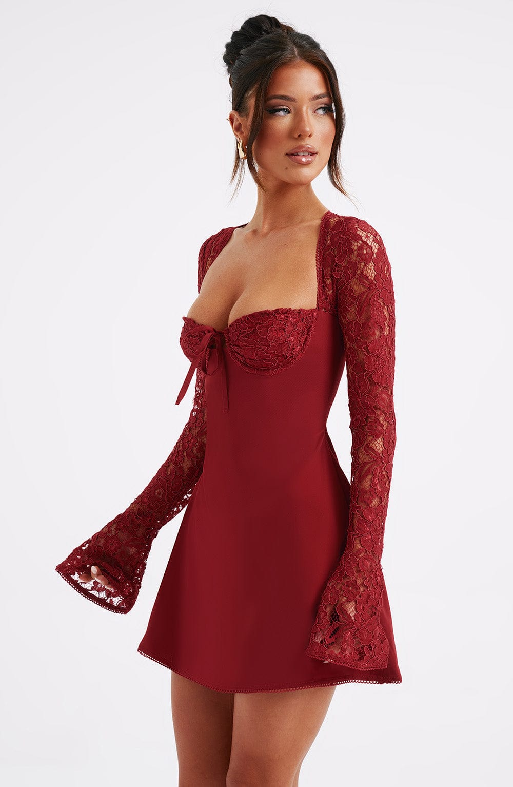 ROSA BLUSH MINI DRESS