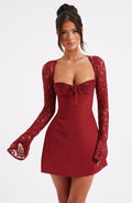 ROSA BLUSH MINI DRESS