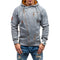 Asymmetric zippered jacket for men