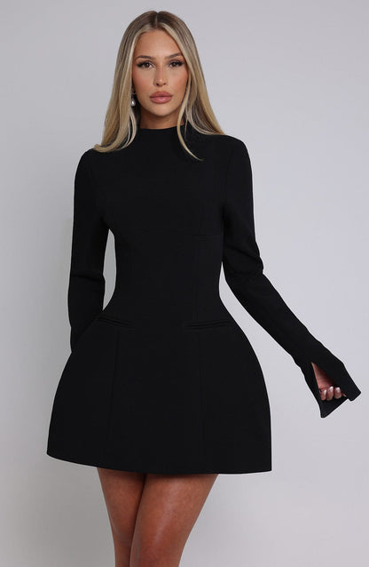 MEZZANOTTE | LONGSLEEVE MINI DRESS