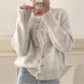Ivory long sleeve cardigan